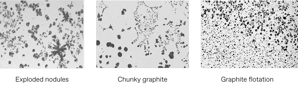 Observation au microscope du graphite